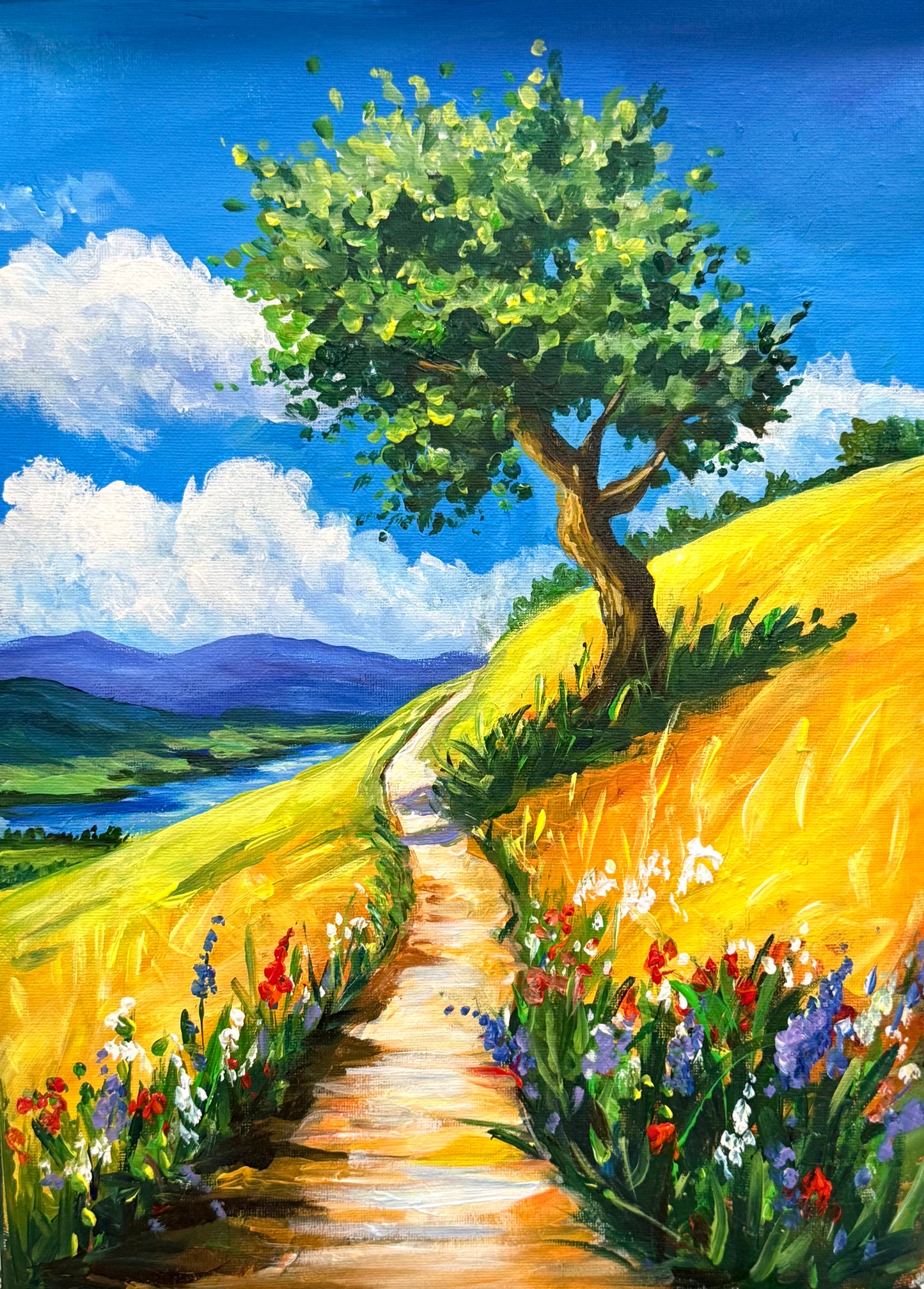 Art Escape - Acrylic Paint - Golden Pathway