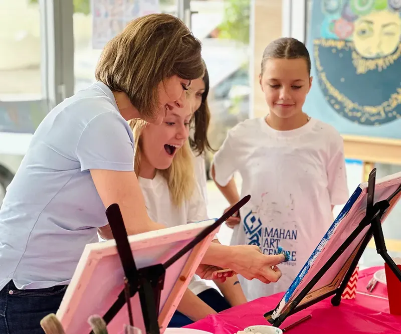 mahan kids art class 1