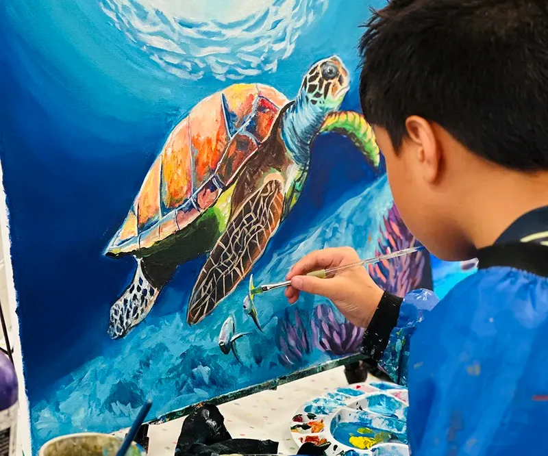 mahan kids art class 5