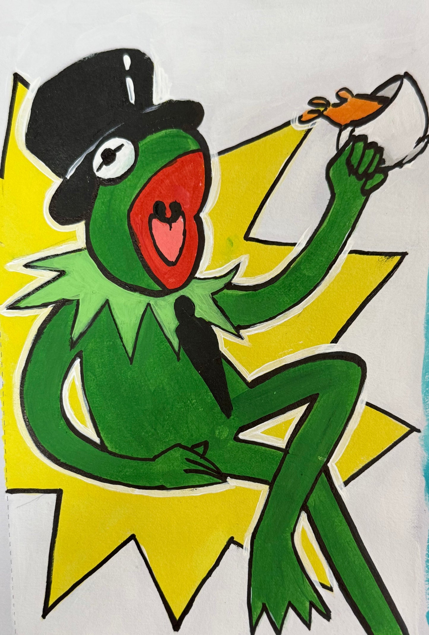 Gentleman Frog artwork